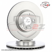 Front Brake Disc Set LR007055 LR000571 LR068925 Compatible With LAND ROVER FREELANDER 2 (L359) | LR2 & RANGE ROVER EVOQUE (L538)