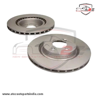 Front Brake Disc Set LR019988 LR025946 LR038934 Compatible With LAND ROVER DISCOVERY IV (L319) | LR4 & DISCOVERY V (L462) & RANGE ROVER IV (L405) & RANGE ROVER SPORT I (L320)
