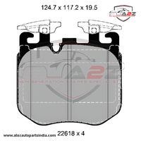 Front Brake Pad 34106888459 2261801 P060106 Compatible With BMW 3 Series G20 G80 G28 & 6 Series Gran Turismo G32 & 7 Series G11 G12 & X5 G05 F95