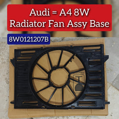 Engine Radiator Cooling Fan Assembly 8W0121207B Compatible With AUDI A4 B9 (8W2, 8WC) | A4 / S4 A5 Convertible (F57, F5E) | A5 / S5