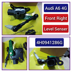 Front Right Headlight Level Sensor 4H0941286G Compatible With AUDI A6 C7 4G2 & A7 & A8 D4