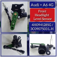 Front Left Headlight Level Sensor 4H0941285G Compatible With AUDI A6 C7 4G2 & A7 & A8 D4