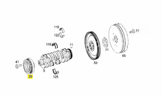 Crankshaft Pulley 6510300703 A6510300703 Compatible With MERCEDES-BENZ V-CLASS (W447) Tag-CP-04