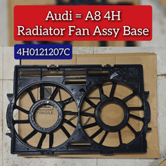 Engine Radiator Cooling Fan Assembly 4H0121207C Compatible With AUDI A8 4H