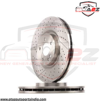 Front Brake Disc Set 1764210012 A1764210112 A1764210212 1764210212 1764210112 Compatible With MERCEDES-BENZ CLA Coupe C117 & GLA-CLASS X156
