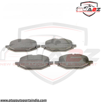 Rear Brake Pad Set 2652601 0004201104 0004201304 0004201404 A0004201104 Compatible With Mercedes Benz W206 W214
