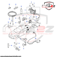 Front Right Suspension Height Level Sensor AW933C280AC AW933C280AD C2D16581 C2D6858 Compatible With JAGUAR XJL 2010-2018