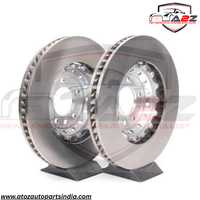 Front Brake Disc Left 95835140350 & Right 95835140450 Set Compatible With PORSCHE CAYENNE 92A