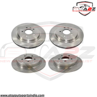 Front Brake Disc Set 34116793245 34116868939 Compatible With BMW X5 E70 & X5 F15, F85 & X6 E71, E72