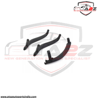 Inner Door Handle Assembly (Without Leather Set Of 3) Compatible With BMW X5 F15 (2014-2018)