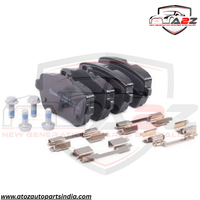 Rear Brake Pad Set 2507103 P50117 Compatible With Mercedes Benz W222