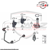 Oil Level Sensor 12617607909 12617543091 12617548062 12617567722 Compatible With BMW 5 Series E60 F10 & 7 Series F01, F02, F03, F04 & X3 F25 & X5 E70 & X5 F15, F85 & X6 E71