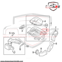 Air Flow Masse Meter Sensor 13628506408 Compatible With BMW 3 Series F30 & 5 Series F10 & X3 F25 & MINI COUNTRYMAN (R60)