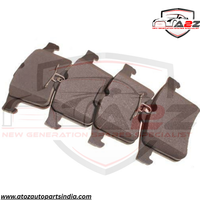 Rear Brake Pad Set 2511401 P36026 C2D3792 C2D60655 Compatible With JAGUAR 5.0