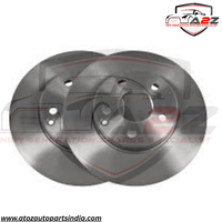 Front Brake Disc Set 31400817 31381375 Compatible With VOLVO V40 Cross Country (526) & V40 Hatchback (525)