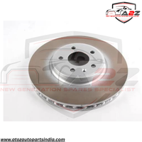 Front Brake Disc Set 8K0615301A 4GD615301 L8KD615301A Compatible With AUDI A4 B8 8K2 | A4 / S4 & Q5 8RB
