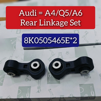 Rear Axle Sway Bar End Stabilizer Link Right & Left 8K0505465E 8K0505465G Set Compatible With AUDI A4 A5 A6 A7 A8 Q5