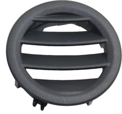Front Ac Vent Dashboard Left & Right (Set) 20468002879F45 Compatible With BENZ=204 Black Round