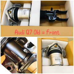 Front Right Air Suspension Shock Absorber Strut 7L6616040D 7L6616040 7L6616040E Compatible With AUDI Q7 (4LB) & PORSCHE CAYENNE (9PA) & VW TOUAREG (7LA, 7L6, 7L7) (2007-15)
