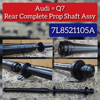 Rear Drive Axle Shaft Assembly 7L8521105A 7L8521105F 7L8521105J Compatible With AUDI Q7 (4LB)