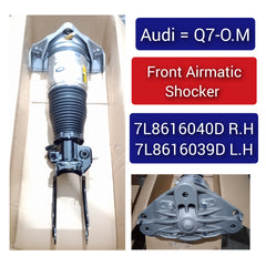 Front Right Air Suspension Air Spring 7L8616040A 7L8616040B 7L8616040D Compatible With AUDI Q7 4LB