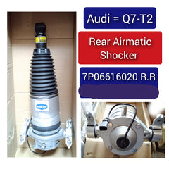 Rear Right Air Suspension Shock Absorber Strut 7P06616020J Compatible With AUDI Q7 (7P) T-2