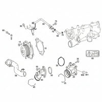 Multi Rib Belt Kit 7PK2035K1 Compatible With MERCEDES-BENZ E-CLASS (W212) (CONTINENTAL)