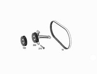 Drive Belt 6PK2155 Compatible With MERCEDES-BENZ C-CLASS (W204) & CLS (C218) & E-CLASS (W210) & E-CLASS (W212) Tag-BEL-35
