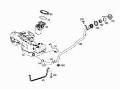 A2464701494 Fuel Pump Module for Mercedes Benz A-CLASS W176 & B-CLASS W246, GLA-CLASS X156 Tag-F-53
