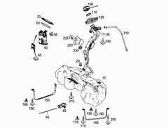 Fuel Pump Assembly A2054701594 For MERCEDES-BENZ C-CLASS W205 Tag-F-31