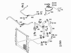 Coolant Bottle 1645000049 A1645000049 For MERCEDES-BENZ GL-CLASS W164 Tag-B-20