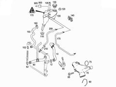 Coolant Bottle 2215000349 A2215000349 For MERCEDES-BENZ S-CLASS W221 V221 W222 Tag-B-05