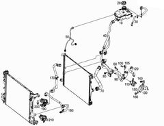 Coolant Bottle 2475000049 A2475000049 For MERCEDES-BENZ GLA H247 Tag-B-57