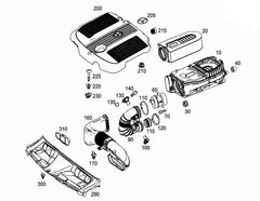 Air Intake Hose Pipe 6510903437 Compatible With Mercedes Benz C-Class (W204), E-Class (W212) Tag No.547