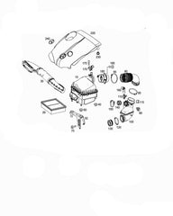 Air Flow Masse Meter Sensor A6450900048 A6519050500 5WK98101 Compatible With MERCEDES-BENZ A-CLASS W176 & B-CLASS W246 & C-CLASS W205 & E-CLASS W212 & GLA-CLASS X156