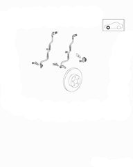 Front Left/Right ABS Wheel Speed Sensor 2035400417 A2035400417 Compatible With MERCEDES-BENZ C-CLASS W203