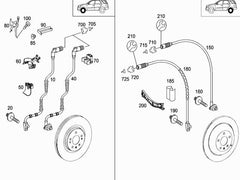 Rear Left/Right ABS Wheel Speed Sensor 1649058300 1644405641 1645401517 1645400717 1644405241 Compatible With MERCEDES-BENZ GL-CLASS X164