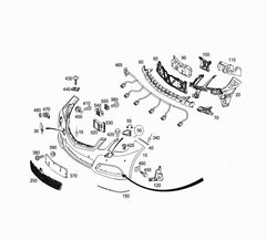 Front Bumper Chrome 2128852474 Compatible With MERCEDES-BENZ E-CLASS (W212) 2014-2017 T-2 Tag No.110