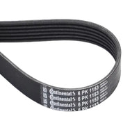Extra Multi Rib Belt 6PK1157 11287926093 Compatible With BMW 3 (G20, G80, G28), 5 (G30, F90), 6 Gran Turismo (G32), X3 (G01, F97, G08) (CONTINENTAL)
