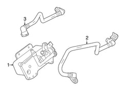 17217638582 Oil Cooler for BMW 5 Series F10 Tag-O-40