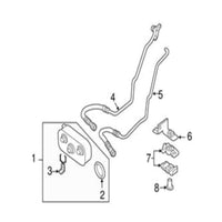 Oil Cooler 17227551636 7551636 For BMW Z4 E85 E86 Tag-O-94
