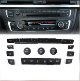 AC & Radio Button (Set Of 24) 63316814188 (AC) & 64119287341 (RADIO) Compatible with BMW 3 Series (F30, F80) & 3 Gran Turismo (F34)