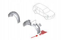 Front Right Lower Wheel Arch Cover 51717496476 Compatible With BMW For X3 G08 (2018-22)