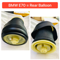 Rear Right/Left Air Suspension Springs 37126790078 37126790079 37126790080 37126790081 37126790082 Compatible With BMW X5 E70 F15, F85 & X6 E71, E72 F16, F86