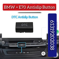 DTC Antislip Button 61319202038 Compatible With BMW & X5 E70 2006-2014 & X6 E71 2006-2014