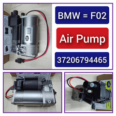 Air Suspension Compressor Pump 37206864215 37206875176 37206794465 Compatible With BMW 7 Series F02