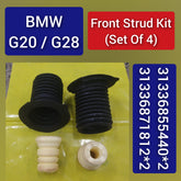 Front Strut Kit (Buffer & Boot ) 31336855440 & 31336871812 Compatible With BMW 3 (G20,G28) (Set Of 4)
