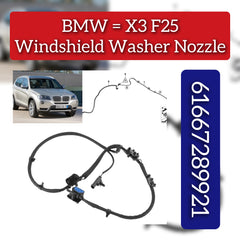 Windshield Washer Nozzle 61667289921 61664849703 61667213281 Compatible With BMW X3 (F25)