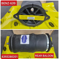 Rear Right/Left Air Suspension Spring Bag 6393280101 6393280201 6393280301 6933280101 Compatible With MERCEDES-BENZ VIANO (W639) | V-CLASS