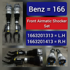 Front Left Air Suspension Shock Absorber Strut 1663201313 1663201413 Compatible With MERCEDES-BENZ GLE (W166) & M-CLASS (W166)